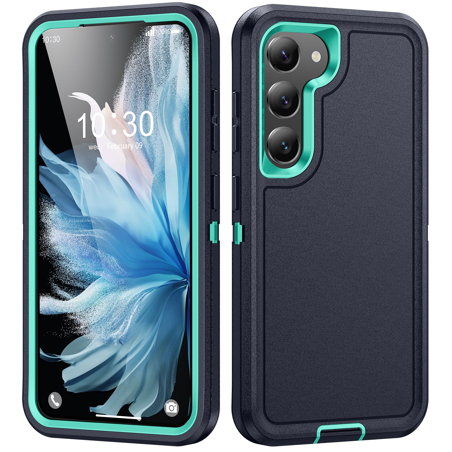 For Samsung Galaxy S23 Hybrid PC TPU Phone Case Anti-Slip Shockproof Back Cover For Samsung Galaxy S23 Hybrid PC TPU Phone Case Anti-Slip Shockproof Back Cover